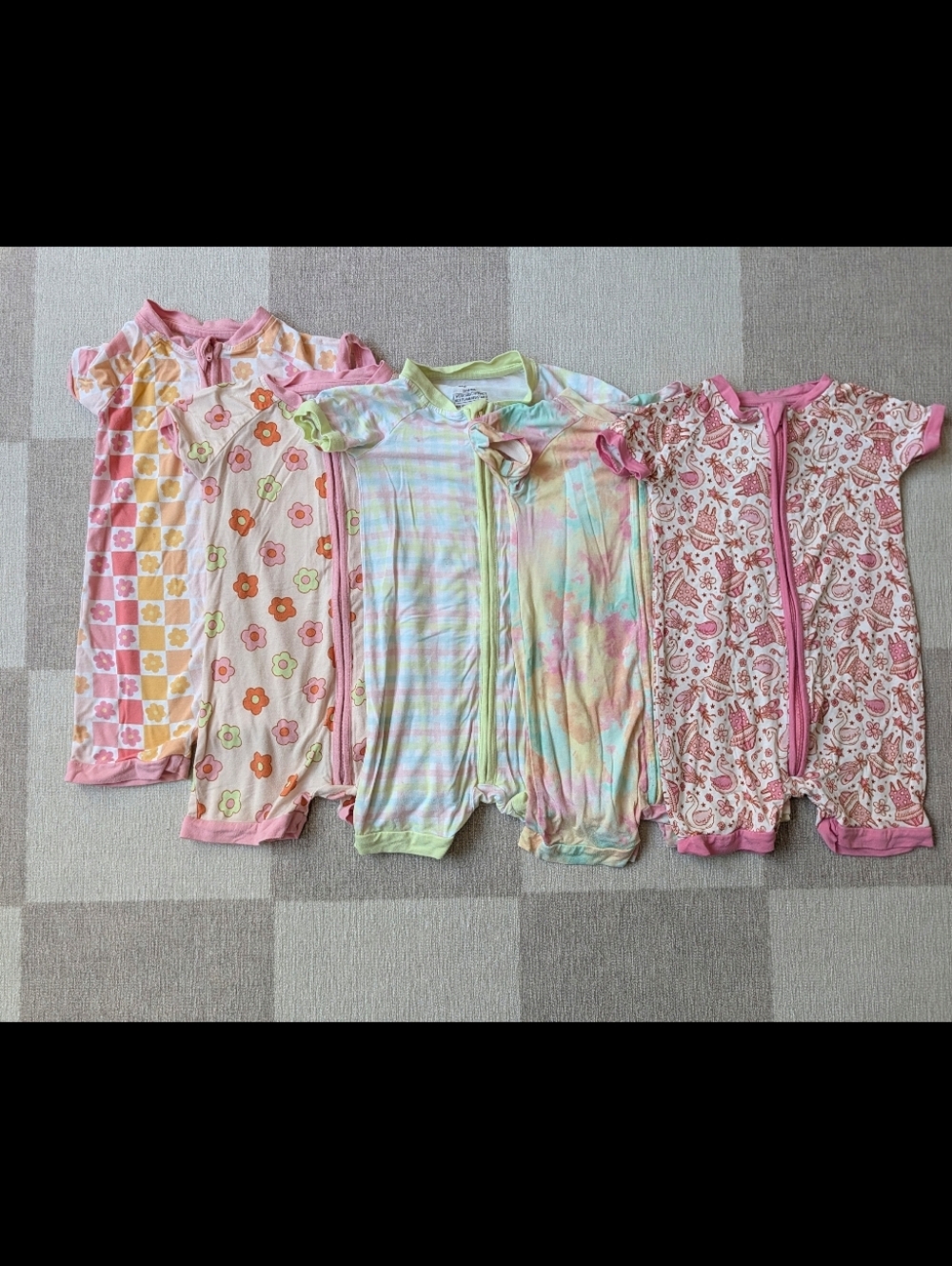 Dream Big Little Shortie Romper - Set Of 5